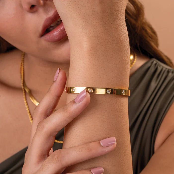 Everyday Gold Bangle Bracelet