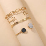 Load image into Gallery viewer, Boho Gold Bracelet Pack - 4 PC Set
