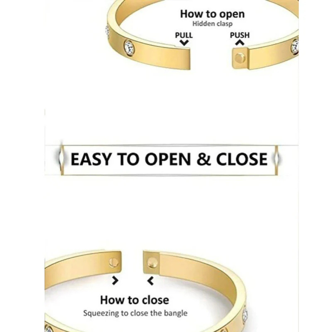 Everyday Gold Bangle Bracelet