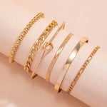 Load image into Gallery viewer, Minimalist Stackable Set of 6 Bracelet
