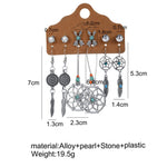 Load image into Gallery viewer, Dream Catcher Earring Set of 6
