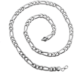 Load image into Gallery viewer, Men’s Chunky Silver-Tone Chain Necklace
